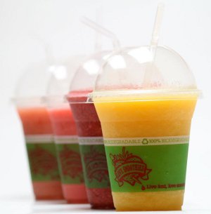 BICCHIERI E COPERCHI PZ.100 LOVESMOOTHIE