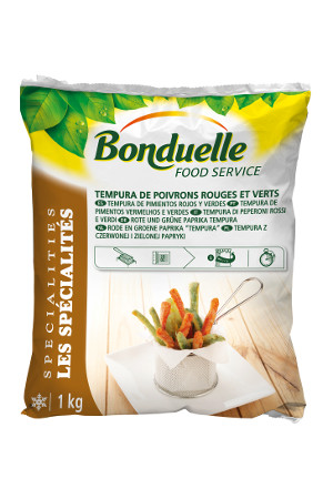 BON.TEMPURA DI PEP.VERDI E ROSSI KG1 BON
