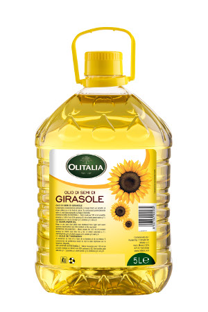 OLIO DI GIRASOLE LT.5 PET OLITALIA