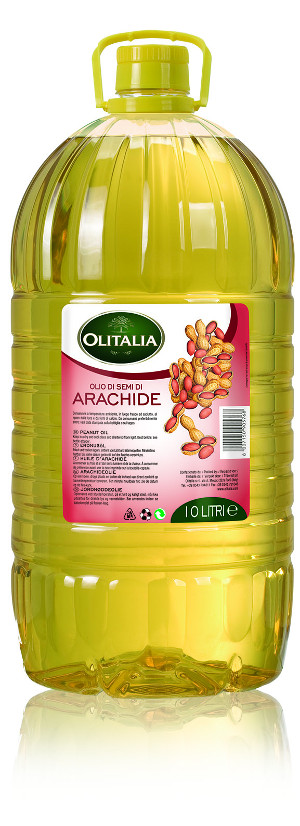 OLIO DI ARACHIDI LT10 PET OLITALIA