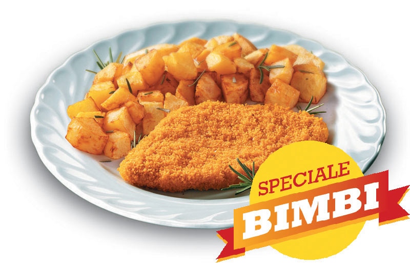 COTOLETTA DI POLLO CON PATATE GR.300 VCG