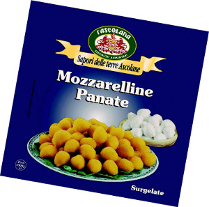 MOZZARELLINE PANATE PREFR.KG1 L'ASCOLANA