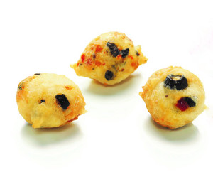 FRITTELLE CON OLIVE E PEP. KG.1