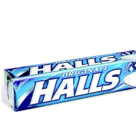 HALLS STICK ORIGINAL BLU 20PZ LEAF