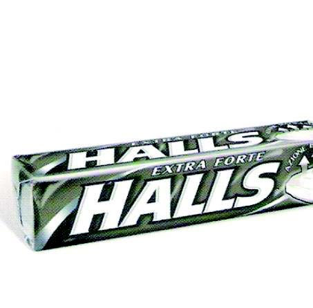 HALLS NERA EXTRA FORTE 20PZ LEAF