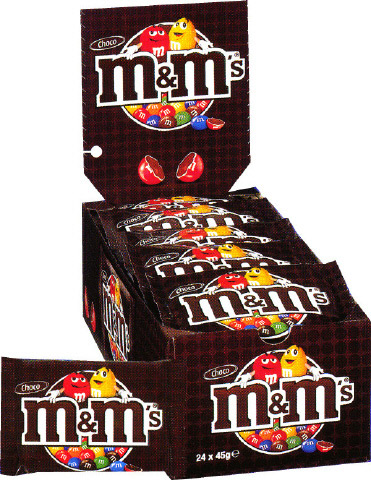 M&M'S CIOCCOLATO BOX PZ.24 MARS