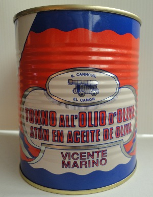 TONNO ALL'OLIO D'OL.LATTA G.800 CANNONE