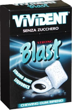 ASTUC.VIVIDENT BLAST NERO PZ.20 PERFETTI