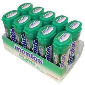 MENTOS PUREGUM SPEARMINT PZ10 PERFETTI