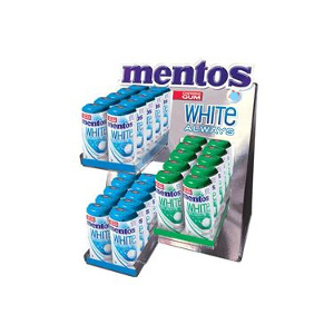 ESPOSITORE MENTOS WHITE PZ40