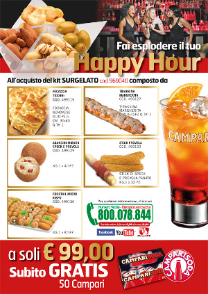 HAPPY HOUR CAMPARI - SURGELATO